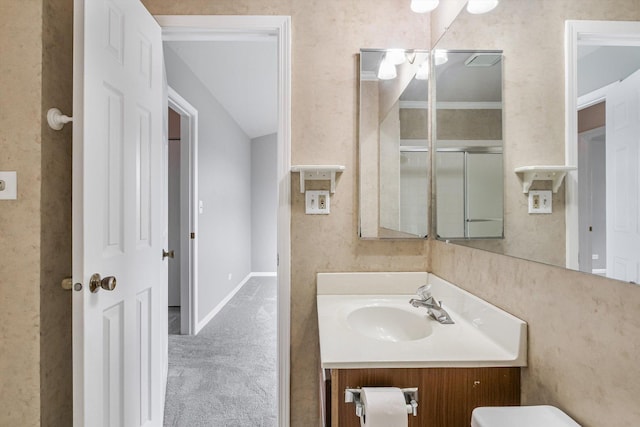 1005 Thomas Blvd, Mundelein, IL 60060 - bathroom featuring vanity and toilet