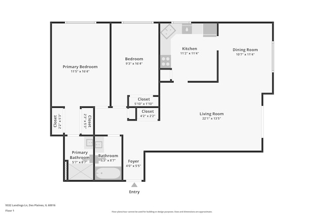view of layout