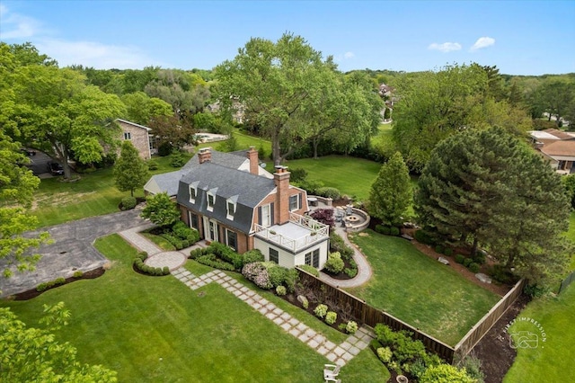 6N225 Circle Ave, Medinah, IL 60157 - aerial view of property and surrounding area
