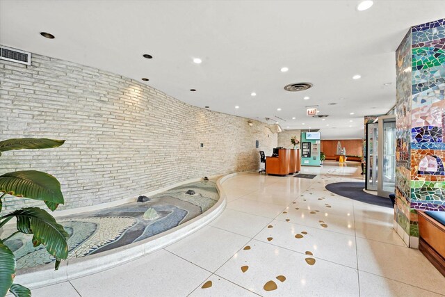 6301 N Sheridan Rd Unit 20J, Chicago, IL 60660 - lobby with recessed lighting