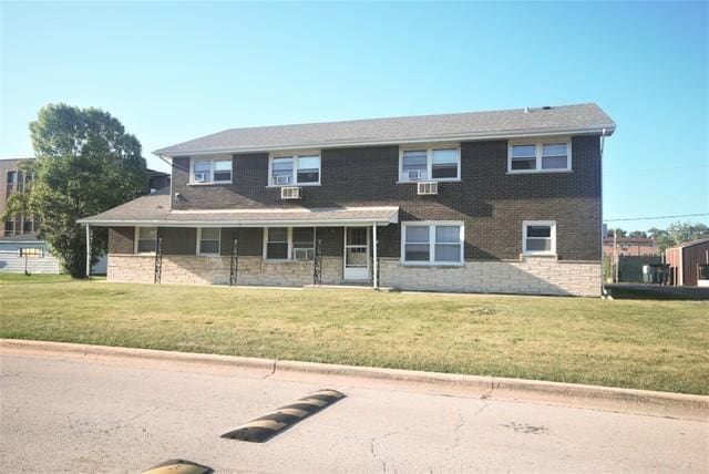 7324 W 80th St, Bridgeview, IL 60455 - view of front of house featuring a front lawn