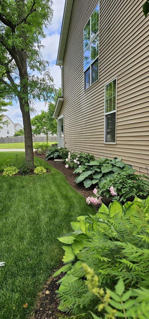 12941 Grande Poplar Cir, Plainfield, IL 60585 - view of yard featuring fence