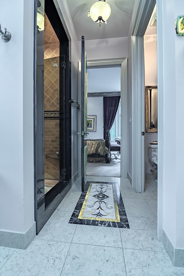 113 Carmela Ct, Bloomingdale, IL 60108 - hallway with baseboards