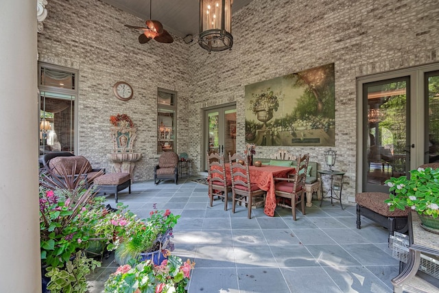 113 Carmela Ct, Bloomingdale, IL 60108 - view of patio featuring outdoor dining area