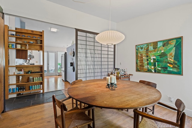 2110 Heather Rd, Geneva, IL 60134 - dining room featuring wood finished floors