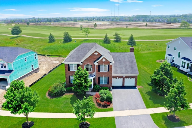 35 Open Pkwy N, Hawthorn Woods, IL 60047 - view from above of property featuring a golf club