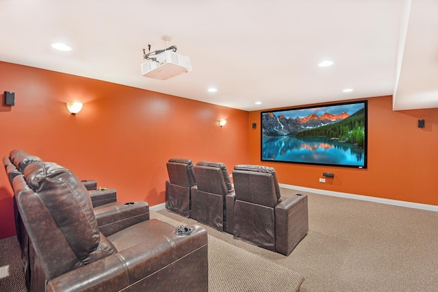 35 Open Pkwy N, Hawthorn Woods, IL 60047 - carpeted cinema featuring recessed lighting and baseboards
