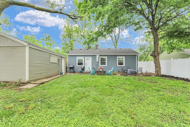 1304 Briarcliff Dr, Urbana, IL 61801 - view of rear view of house