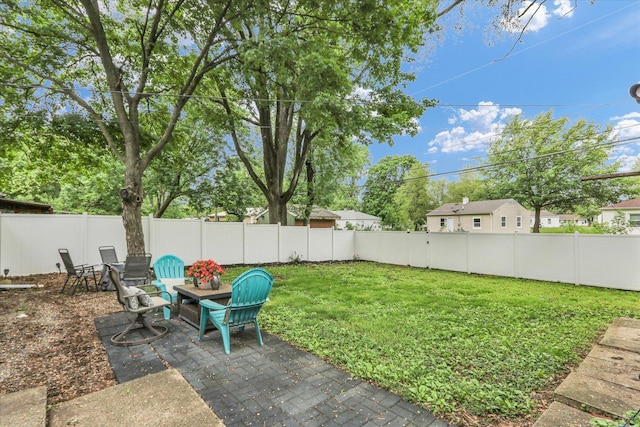 1304 Briarcliff Dr, Urbana, IL 61801 - view of yard featuring a patio area