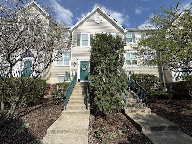 multi unit property with stairs