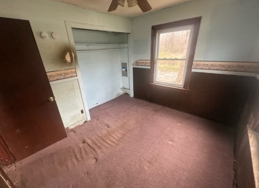 14717 E Riverside Dr, South Holland, IL 60473 - washroom with carpet and a ceiling fan