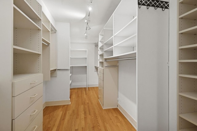 247 E Chestnut St Unit 2303, Chicago, IL 60611 - walk in closet with light wood-type flooring