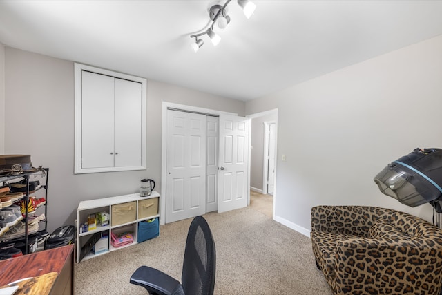 24221 S Edwin Dr, Channahon, IL 60410 - office with light colored carpet and baseboards