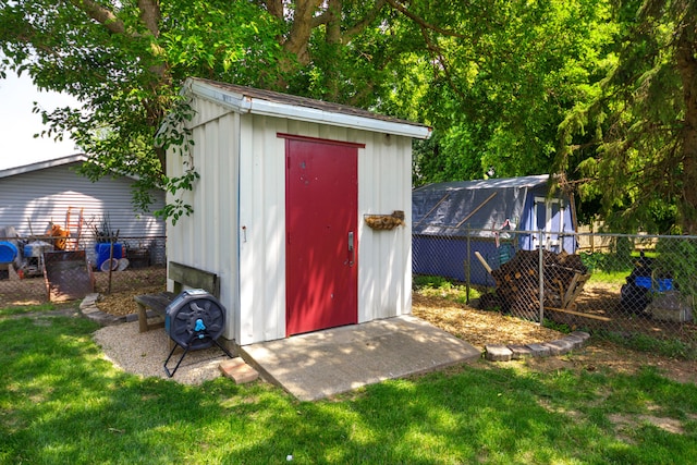 24221 S Edwin Dr, Channahon, IL 60410 - view of shed