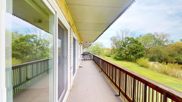 505 Redondo Dr Unit 206, Downers Grove, IL 60516 - balcony featuring a water view