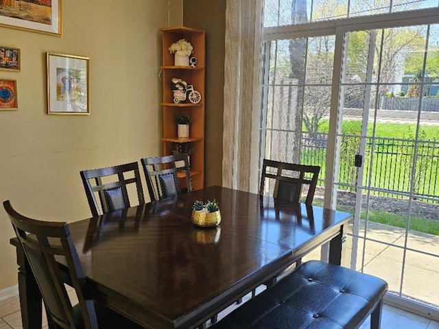 2186 Shadow Creek Ct N, Vernon Hills, IL 60061 - dining room with plenty of natural light and tile patterned flooring