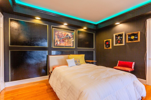 1755 E 55th St Unit 1102, Chicago, IL 60615 - bedroom featuring recessed lighting and wood finished floors