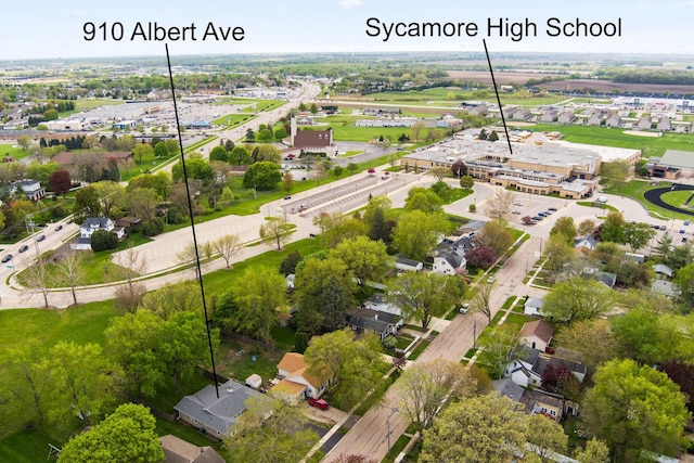 aerial view
