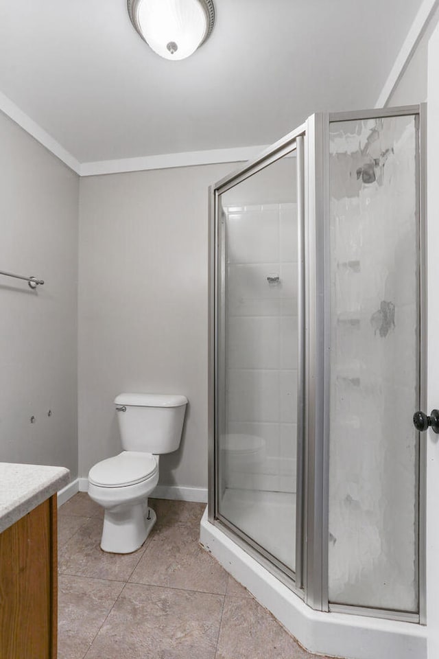 510 S Cottage Grove Ave, Urbana, IL 61802 - full bath with a shower stall, vanity, and tile patterned floors