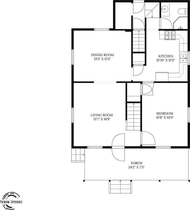 510 S Cottage Grove Ave, Urbana, IL 61802 - view of room layout