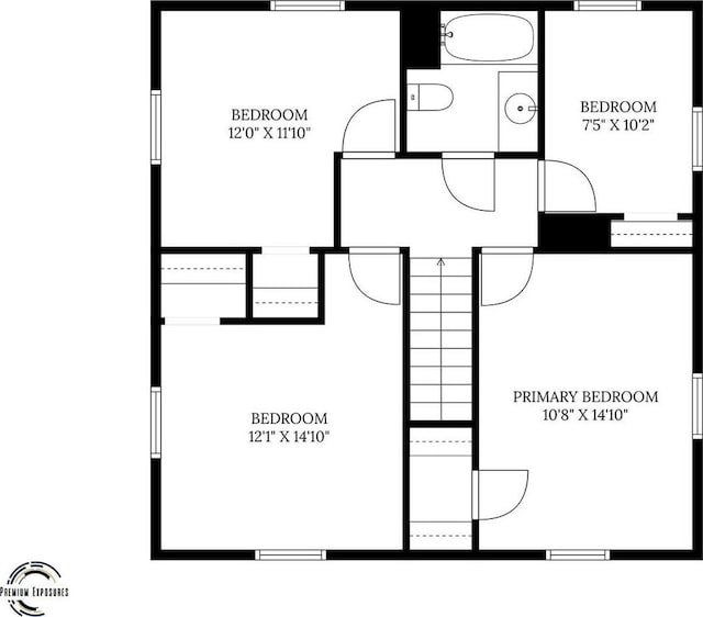 510 S Cottage Grove Ave, Urbana, IL 61802 - view of home floor plan