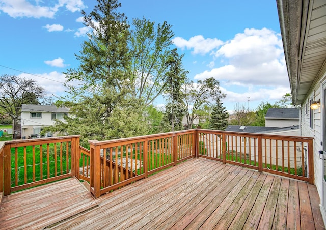view of deck