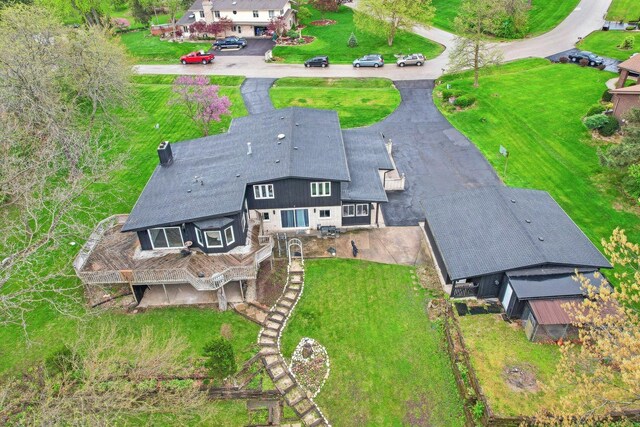 11702 Center Dr, Lemont, IL 60439 - drone / aerial view