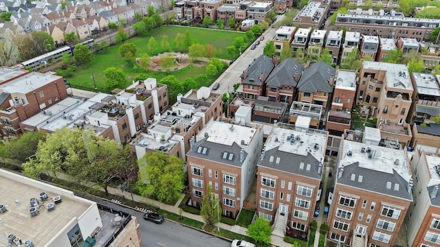 1730 W Diversey Pkwy Unit 1E, Chicago, IL 60614 - aerial view of residential area