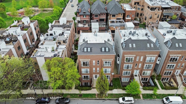 1730 W Diversey Pkwy Unit 1E, Chicago, IL 60614 - aerial perspective of suburban area