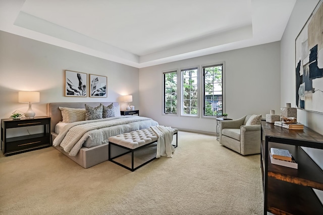 64 Huntington Ct, Burr Ridge, IL 60527 - carpeted bedroom with a raised ceiling and baseboards