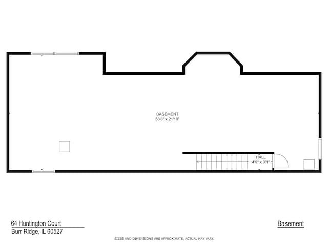 64 Huntington Ct, Burr Ridge, IL 60527 - home floor plan