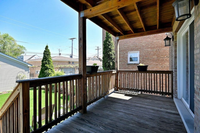 view of deck
