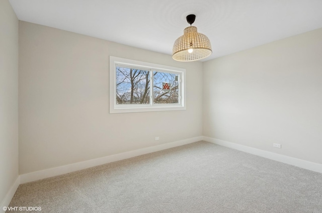 1816 W Pheasant Trl, Mount Prospect, IL 60056 - empty room featuring carpet floors and baseboards