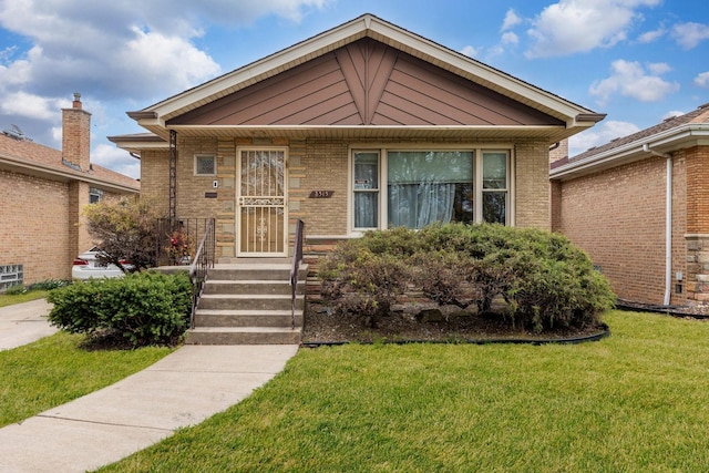 8515 S Kildare Ave, Chicago, IL 60652 - view of front of house featuring brick siding and a front lawn