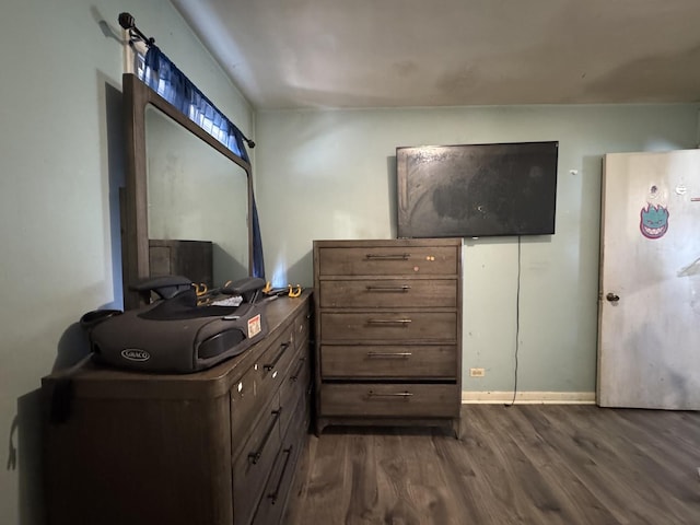 10434 S Green St, Chicago, IL 60643 - bedroom with dark wood finished floors