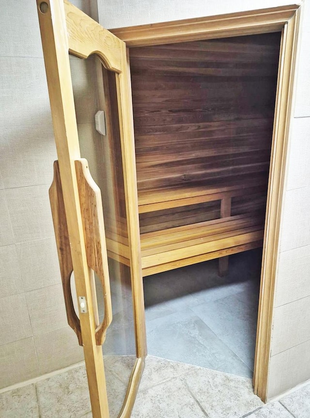 view of sauna / steam room