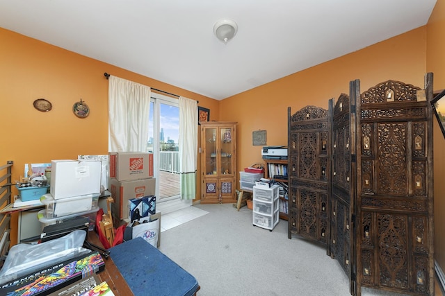 535 N Wood St, Chicago, IL 60622 - view of carpeted home office