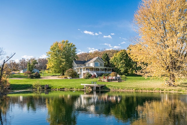 property view of water