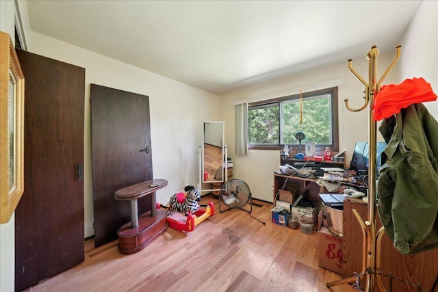1N721 Neltnor Blvd, West Chicago, IL 60185 - office area featuring wood finished floors