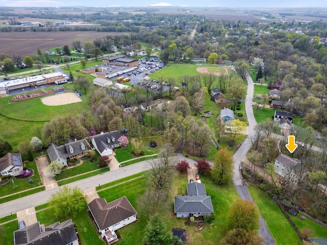 bird's eye view