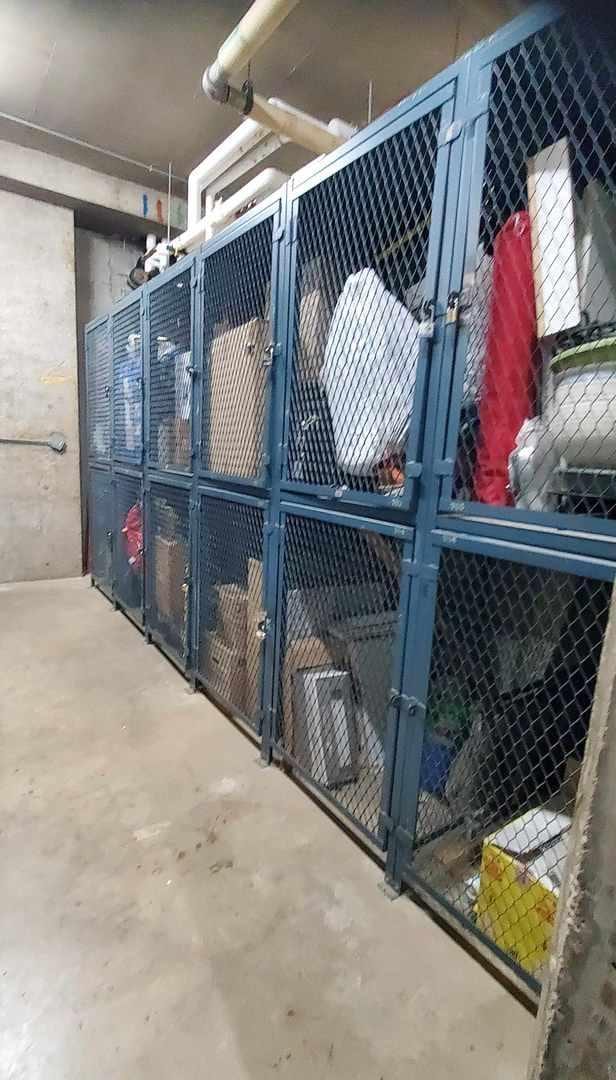 storage with an exterior structure