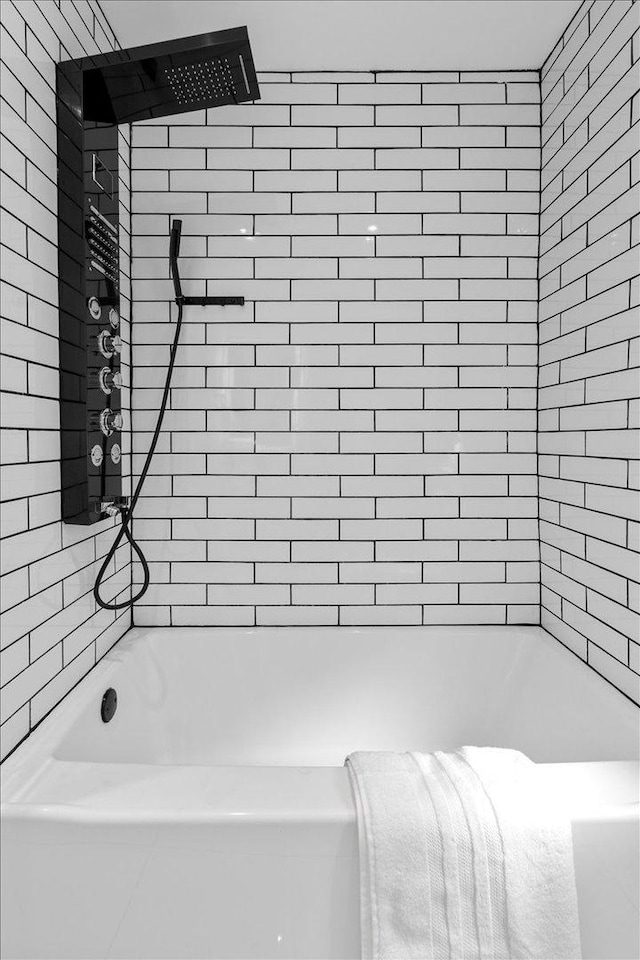 full bath with  shower combination