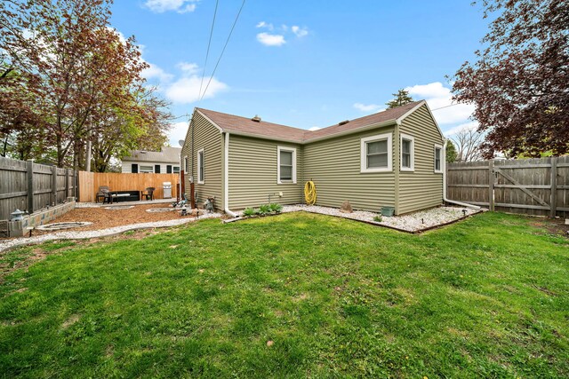 view of rear view of property
