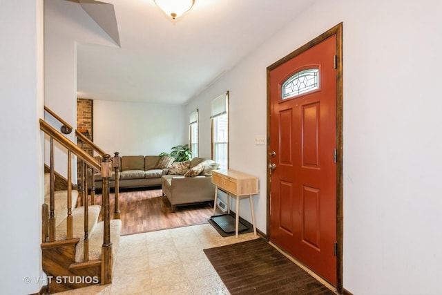 41W058 Colson Dr, Saint Charles, IL 60175 - entryway featuring plenty of natural light and stairs