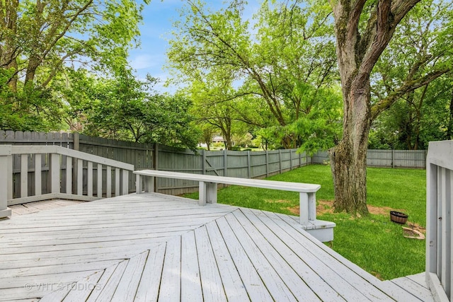 41W058 Colson Dr, Saint Charles, IL 60175 - view of deck