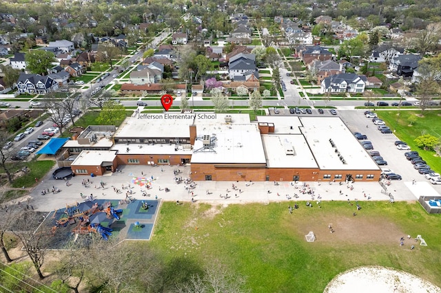 bird's eye view