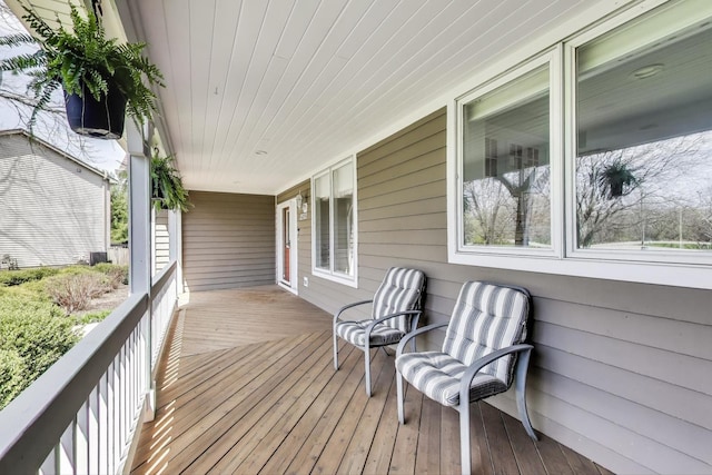 2502 S Hidden Trl, Spring Grove, IL 60081 - wooden terrace with covered porch