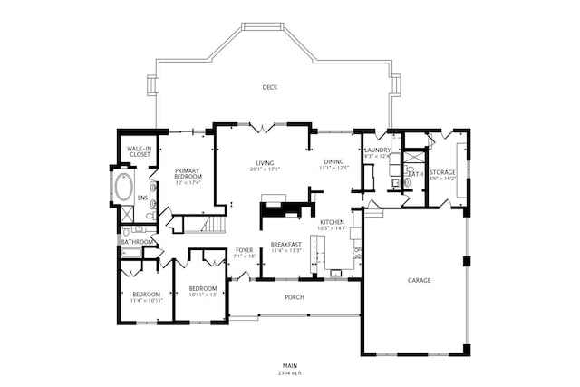 2502 S Hidden Trl, Spring Grove, IL 60081 - floor plan