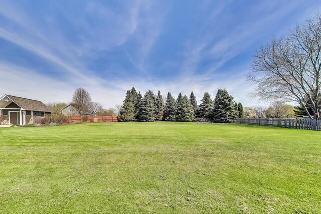 2502 S Hidden Trl, Spring Grove, IL 60081 - view of yard with fence