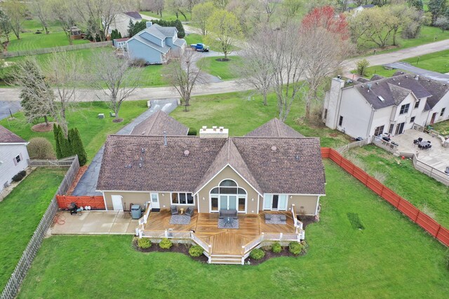 2502 S Hidden Trl, Spring Grove, IL 60081 - aerial view featuring a residential view